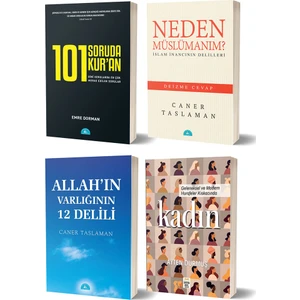 Istanbul Yayınevi 101 Soruda Kur'an  Neden Müslümanım   Allah'ın Varlığının 12 Delili   Geleneksel ve Modern Hurafeler Kıskacında Kadın 4 Kitap Set