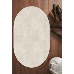 Cappio Halı Cappio Beyaz Modern Motifli Gold Oval Halı