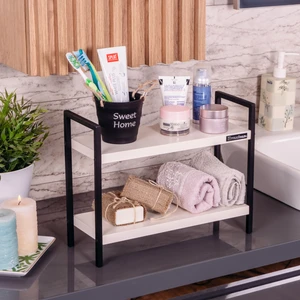 Metal Masa Servis Rafı Dekoratif Banyo Düzenleyici