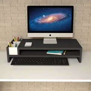 Sally Siyah Laptop Standı Monitör Yükseltici