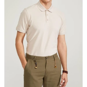 Nacar Store Erkek Polo Yaka Slimfit Basic Tshirt