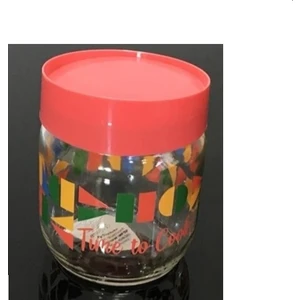 141942 Desenli Kavanoz