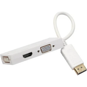 Displayport To HDMI VGA DVI Çevirici Adaptör Kablosu