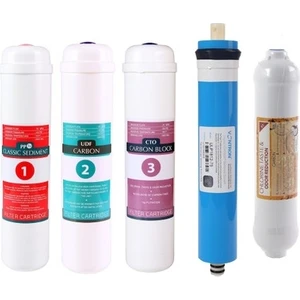 Komple Set  Su Arıtma Filitreleri