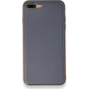 Apple iPhone 7 Plus Uyumlu Coco Leather Seri Silikon Kılıf