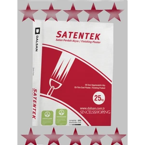 Saten Alçı 2 kg Santatek Perdah