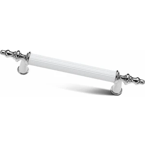 Yıldız Mobilya Dolap Çekmece Kulp Beyaz Krom 160 mm