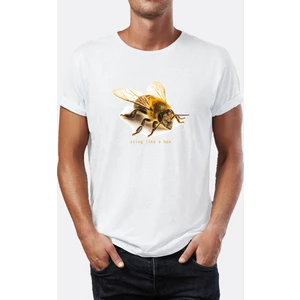 Sting Like A Bee Arı Bisiklet Yaka Erkek Tişört
