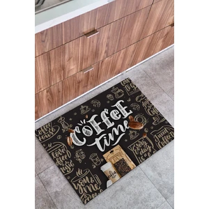 Buket Home Coffee Time Iç ve Dış Mekan Dekoratif Çok Amaçlı Kapı Önü Paspası