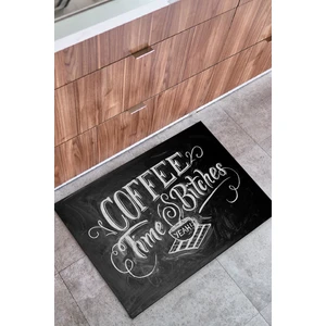 Buket Home Coffee Time B Iç ve Dış Mekan Dekoratif Çok Amaçlı Kapı Önü Paspası