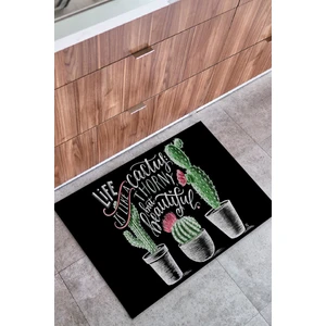 Buket Home Life Is Like Iç ve Dış Mekan Dekoratif Çok Amaçlı Kapı Önü Paspası