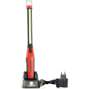 Profesyonel Şarjlı LED Lamba Seyyar LED Fener Cob Ledli Ince, Katlanır, Kısma Özellikli, Sehpalı 3.7V 2600MAH