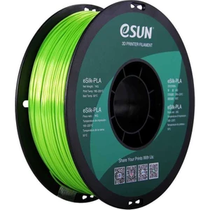 Esun Esilk 1.75MM Parlak Yüzeyli Limon Yeşili Filament - Lime