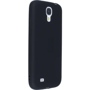 Samsung Galaxy I9500 / S4 Kılıf Yumuşak Dokulu Silikon + Ekran Koruyucu Cam Siyah