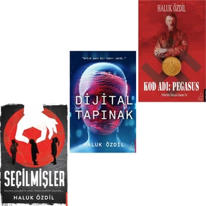 Destek Yayınları Seçilmişler - Dijital Tapınak - Kod Adı: Pegasus (Haluk Özdil 3 Kitap)