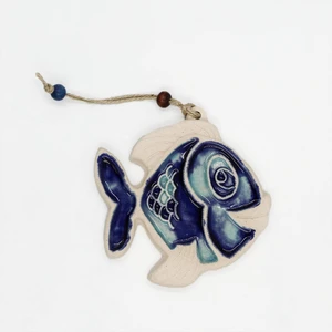 Dekoratif Seramik Balık Figürlü Duvar ve Kapı Süsü No:1