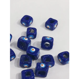 Livza Bijuteri Cam Nazar Bordum Boncuğu 07-08 mm 3 Adet