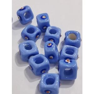 Livza Bijuteri Cam Nazar Bordum Boncuğu 07-08 mm 3 Adet