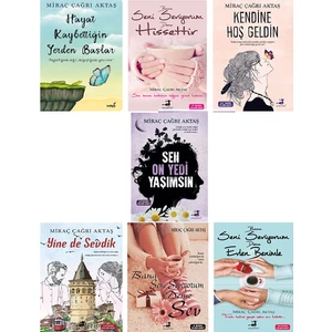Kendine Hoş Geldin - Sen On Yedi Yaşımsın - Yine De Sevdik - Hayat Kaybettiğin Yerden Başlar - 7 Kitap Set - Miraç Çağrı Aktaş