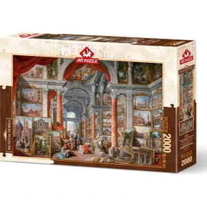 Art Puzzle Modern Roma Manzaralı Resim GALERISI,1757 2000 Parça Puzzle