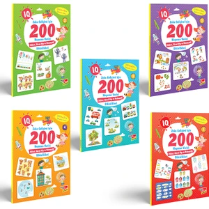 Iq Zeka Gelişimi Için 200 Heyecan Verici 5'li Etkinlik Seti