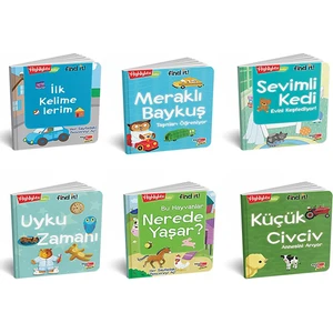 0-3 Yaş Find It! 6'lı Hikaye Kitap Seti