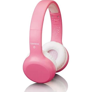 HPB-110PK Katlanabilir Mikrofonlu Bluetooth Çocuk Kulaklığı Pembe-Sticker Hediyeli