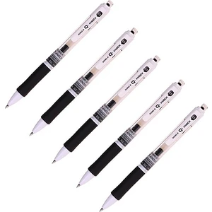 Q-Knock Jel Roller Kalem 0.5 mm Siyah 5'li