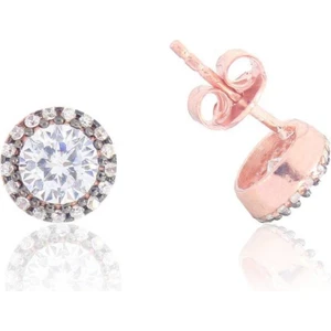 Söğütlü Silver Elmas Montürlü Küpe