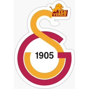 Galatasaray Sticker Çıkartma Oto Araba Camı Duvar Oda Laptop 15 cm