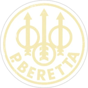 P. Beretta Sticker Araba Oto Arma Duvar Sticker Ev Dekoratif Çıkartma 15 cm