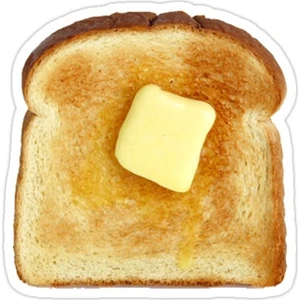 Toast Sticker Araba Oto Arma Duvar Sticker Ev Dekoratif Çıkartma 15 cm