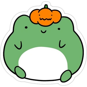 Kabak Kurbağa Sticker Araba Oto Arma Duvar Sticker Ev Dekoratif Çıkartma 15 cm