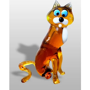 Cam Sanatı Kedi 035