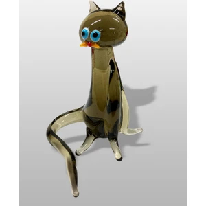 Cam Sanatı Kedi 034