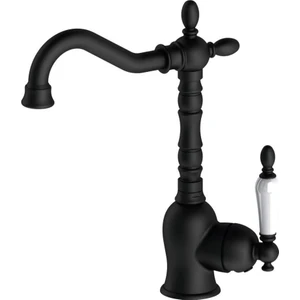 Gpd Retro Tek Gövde Lavabo Bataryası Siyah Pvd MTL180-S