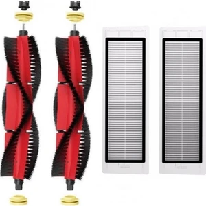 iBrush Roborock S5 Max Uyumlu 2li Hepa Filtre ve 2li Ana Fırça