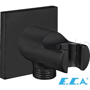 Eca Duş Çıkış Dirseği Mat Siyah 102199603C1