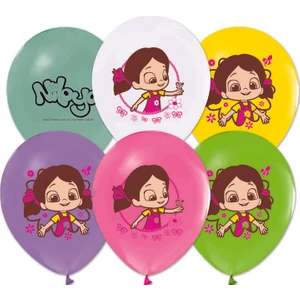 Niloya Baskılı Balon 10 Adet