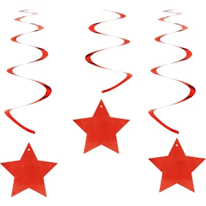 Yıldız Tavan Sarkıt Süs 6'lı