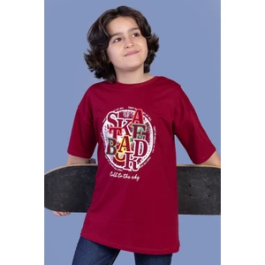 Toontoy Kids Toontoy Erkek Çocuk Renkli Baskılı Tişört