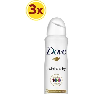 Kadın Deodorant Sprey Invisible Dry 150 ml X3