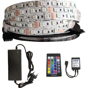 Amber LED 3 Çipli Rgb Şerit LED 9 M