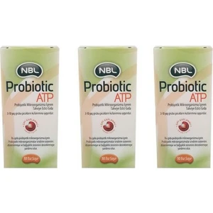 Nbl 3 Kutu Nbl Probiotic Atp Takviye Edici Gıda 10 Toz Saşe Her Kutu