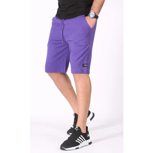Düz Basic  Mor Şort 2908