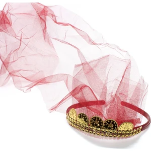 10 Adet Kına Tacı Bordo