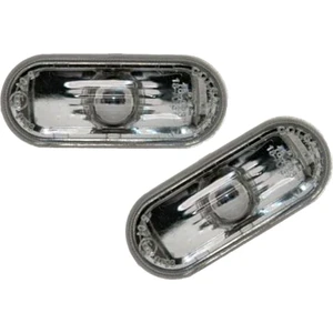 Vw Polo Çamurluk Sinyali Takım (2 Adet) (Şeffaf) 2002-2005 Araçlar Için Uyumludur 1J0949117