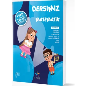 5 Yıldız Yayınları  2. Sınıf Matematik Etkinlikli Soru Bankası