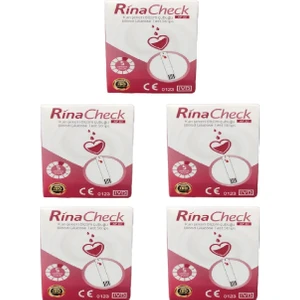 Rinacheck Kan Şekeri Ölçümstribi X5 Kutu (250 Ölçüm)