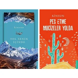 Yol Senin İçinde - Pes Etme Mucizeler Yolda - 2 Kitap - Kinsun